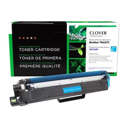 Clover Imaging Group Imaging Remanufactured High Yield Cyan Toner Cartridge 201356P